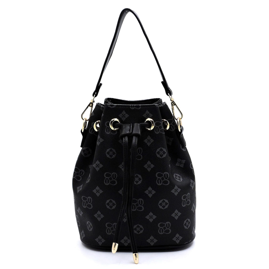 Black DI Bucket Crossbody