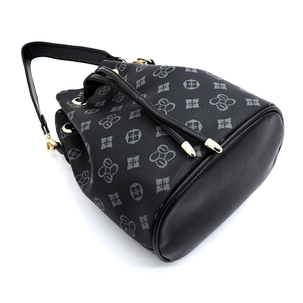 Black DI Bucket Crossbody