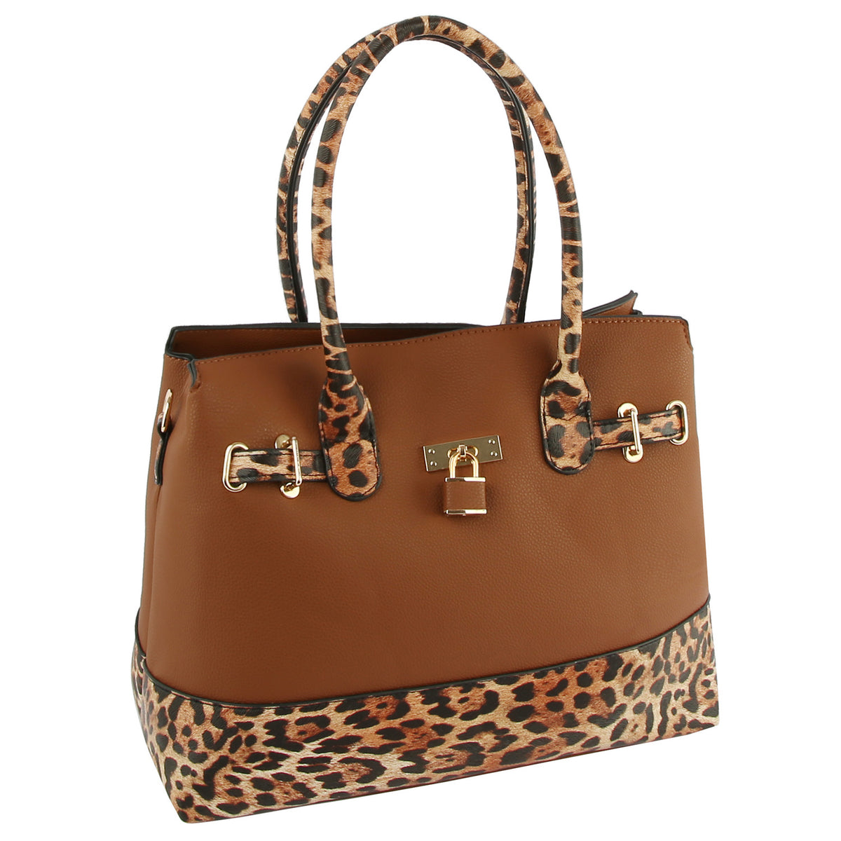Leopard DI Tote/Crossbody Bag